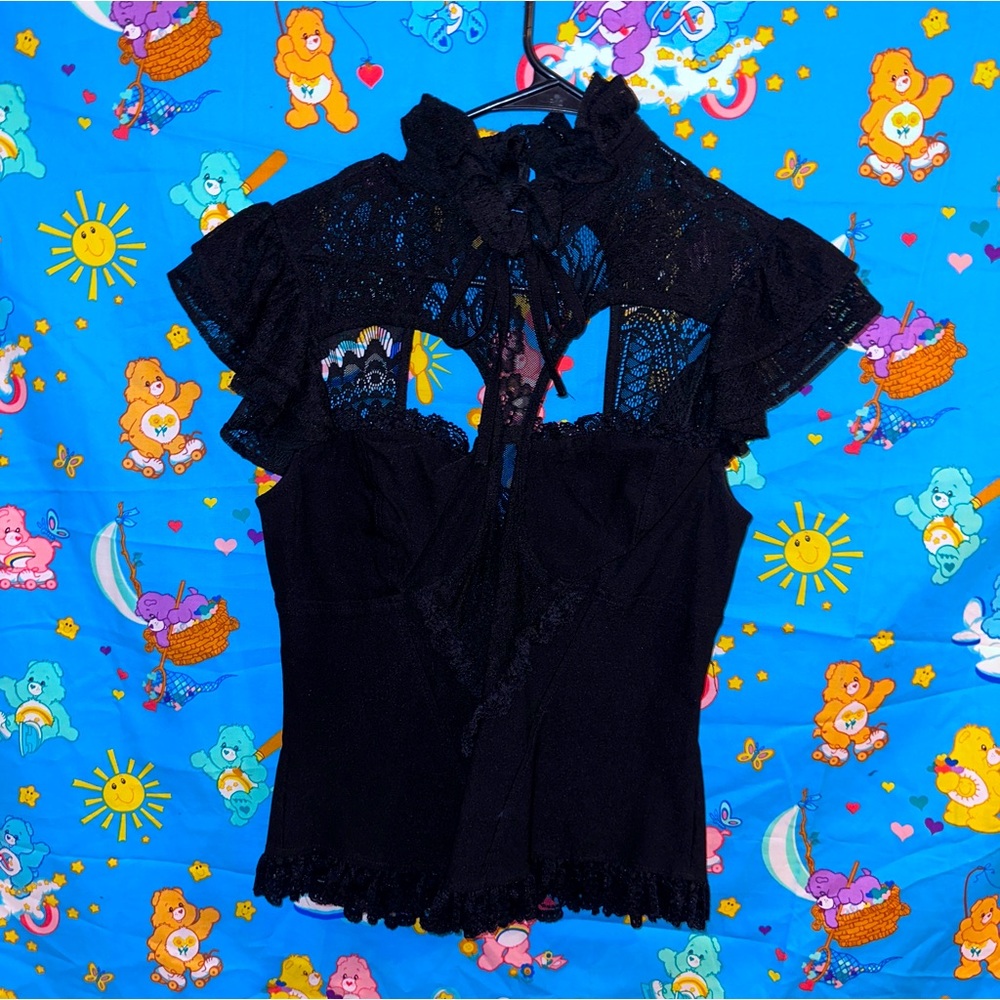 KILLSTAR Avalyn lace top